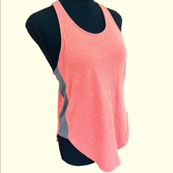 Adidas Racerback orange/gray tee - Picture 4 of 5